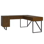 Bureau d'angle Cyill avec plateau relevable | ART OF LIVING DESIGNS