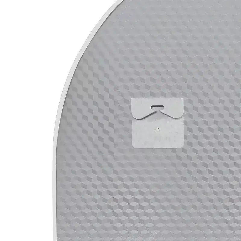 Miroir Mural PexFix avec Cadre Métallique, Angles Arrondis, pour Salle de Bain ou Décoration Murale, Lot de 2