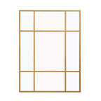 PexFix Miroir mural cintrée avec cadre en métal