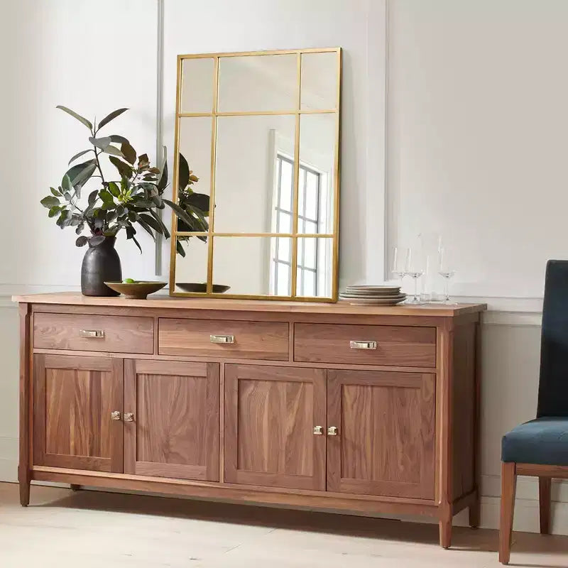 PexFix Miroir mural cintrée avec cadre en métal