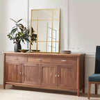 PexFix Miroir mural cintrée avec cadre en métal
