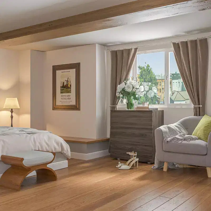 Commode moderne à trois tiroirs Hitow pour chambre à coucher