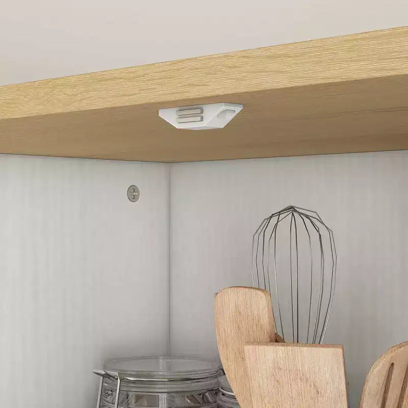 HOMCOM Garde-Manger de cuisine autoportant 170 cm, Armoire de rangement à 4 portes avec étagères réglables et portes