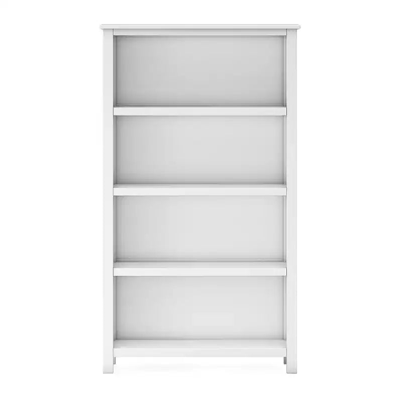Guidecraft Taiga - Bibliothèque à 4 étagères - Unité de rangement et bibliothèque de 54 po pour chambres à coucher ou salles de jeux, Meuble en bois pour livres, jouets, fournitures scolaires