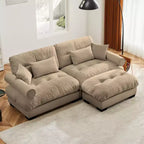 Christopher Knight Home Alger 93 Canapé d'angle en velours