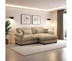 Christopher Knight Home Alger 93 Canapé d'angle en velours