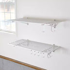 StoreYourBoard Étagères murales de garage Bristol 60 x 120 cm | Lot de 2 | Blanc