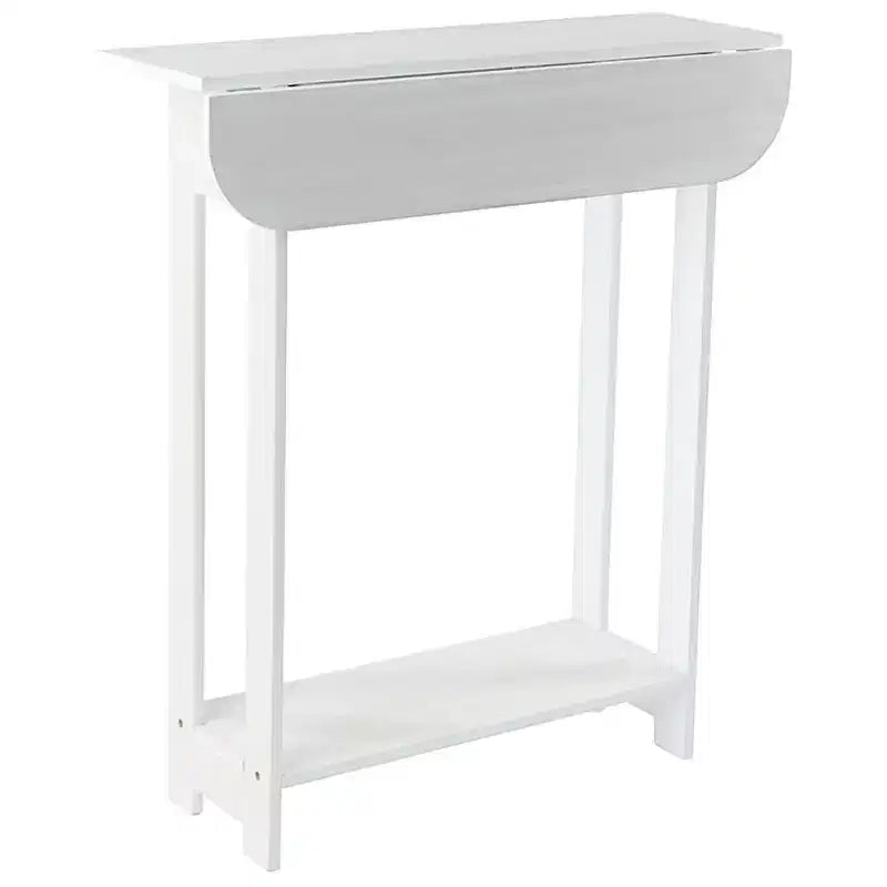 Table console en bois The Lakeside Collection avec rabat – H 76 cm –