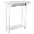 Table console en bois The Lakeside Collection avec rabat – H 76 cm –