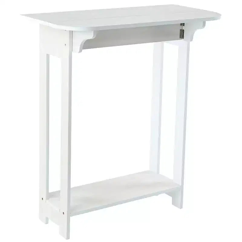 Table console en bois The Lakeside Collection avec rabat – H 76 cm –