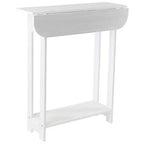 Table console en bois The Lakeside Collection avec rabat – H 76 cm –