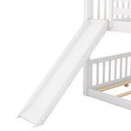 Lit superposé double Whisen Wood avec toboggan convertible et échelle