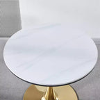 Design minimaliste moderne, convient pour la salle à manger, le salon ou comme table basse décontractée