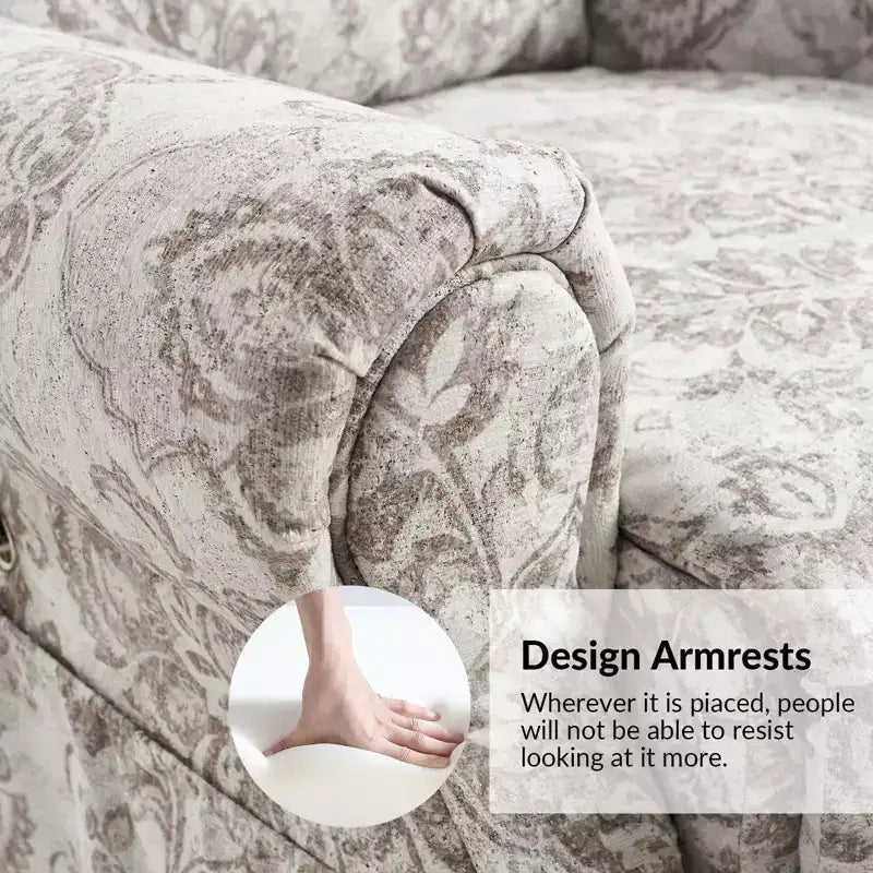 Fauteuil inclinable électrique Lori Lift Assist avec massage, chaleur et appui-tête manuel | ART OF LIVING DESIGNS