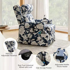 Fauteuil inclinable électrique Lori Lift Assist avec massage, chaleur et appui-tête manuel | ART OF LIVING DESIGNS
