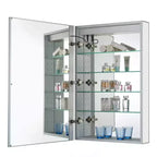 Armoire de toilette sans cadre Fine Fixtures avec éclairage LED
