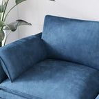Canapé trois places en forme de L Christopher Knight Home 107,8 avec pouf