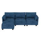 Canapé trois places en forme de L Christopher Knight Home 107,8 avec pouf