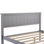 Lit plateforme Whisen Wood deux places avec tiroir de rangement