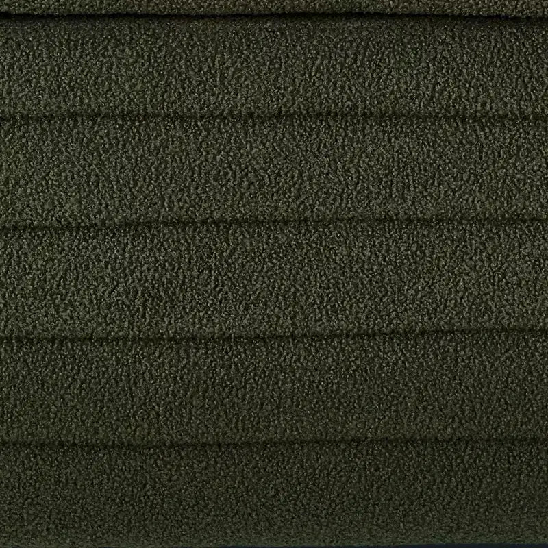 Banc de rangement ottoman ovale Zeus et Ruta Modern 43 po de largeur, bout de lit, rembourré avec charnière de sécurité-
