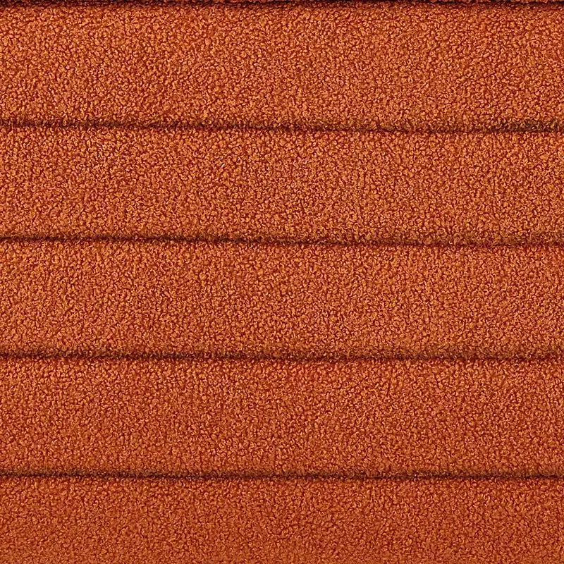 Banc de rangement ottoman ovale Zeus et Ruta Modern 43 po de largeur, bout de lit, rembourré avec charnière de sécurité-