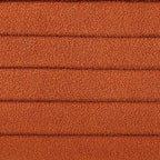 Banc de rangement ottoman ovale Zeus et Ruta Modern 43 po de largeur, bout de lit, rembourré avec charnière de sécurité-