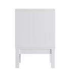 Flash Furniture Dallas Table de nuit en bois, Table d'appoint de chambre à coucher avec 2 tiroirs de rangement pour enfants