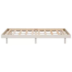 Cadre de lit plateforme flottant Whisen au design moderne