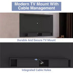Meuble TV mural multimédia à rangements multiples Home Imports Emporium