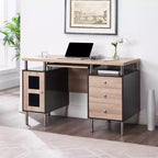 Bureau de secrétariat Home Imports Emporium avec caisson de classement à 3 tiroirs