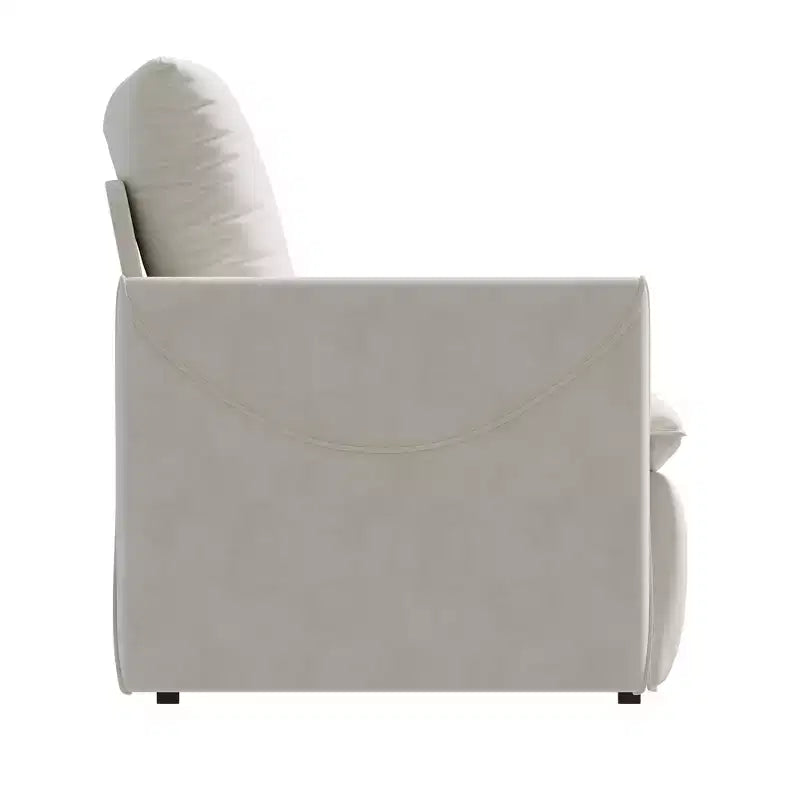 Canapé-lit pleine grandeur GDFStudio Zero Convertible 3 places 70.9 en velours