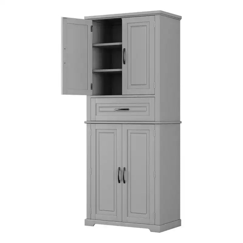 Meuble de rangement de salle de bain moderne Christopher Knight Home Ashbur avec tiroir et étagère réglable
