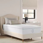 Martha Stewart SleepComplete 12 Medium Dual-Action Cooling Gel and Green Tea Memory Foam Mattress with Soft Breathable Recycled Jacquard Quilted Top