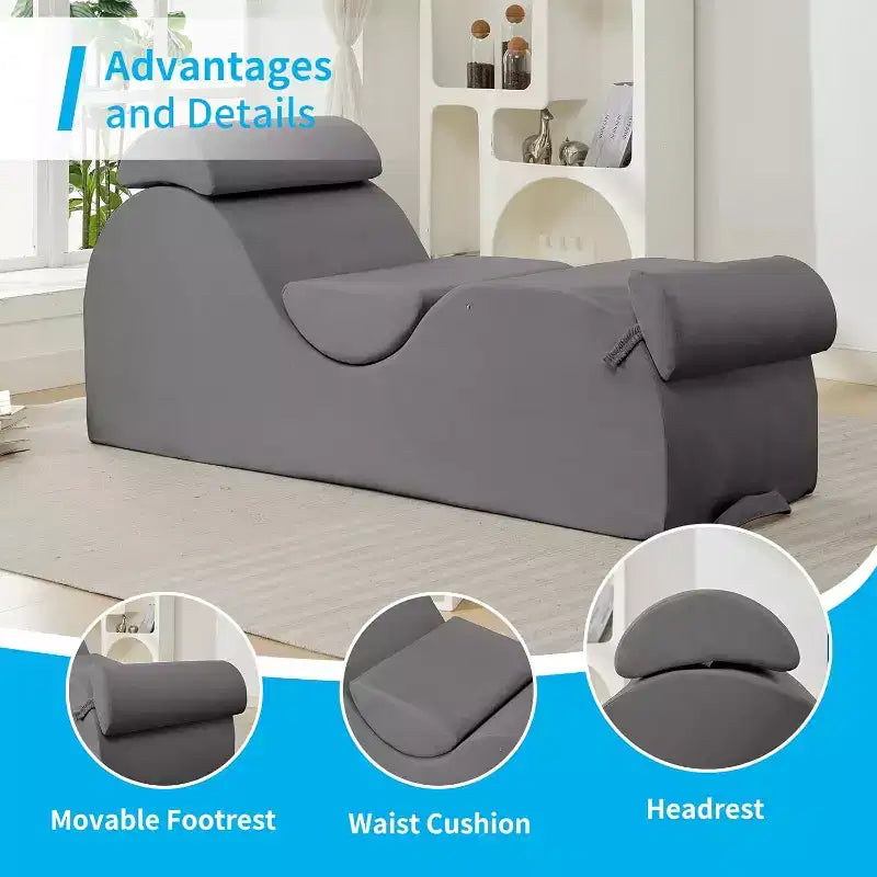 Chaise de yoga Mjkone, Chaise longue de yoga moderne