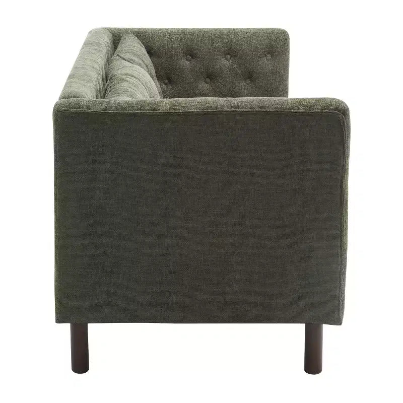Canapé de 78 po de large, canapé moderne à 3 places avec capitonnage pour le salon - Christopher Knight Home