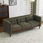 Canapé de 78 po de large, canapé moderne à 3 places avec capitonnage pour le salon - Christopher Knight Home