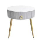 MAYEERTY 55 Canapé-Lit Convertible Moderne en Velours, Causeuse avec 2 Poches Accoudoirs Détachables, Lit Extensible, 2 Coussins, Dossier Réglable, Accoudoirs Grille