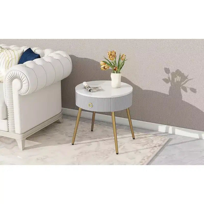 MAYEERTY 55 Canapé-Lit Convertible Moderne en Velours, Causeuse avec 2 Poches Accoudoirs Détachables, Lit Extensible, 2 Coussins, Dossier Réglable, Accoudoirs Grille