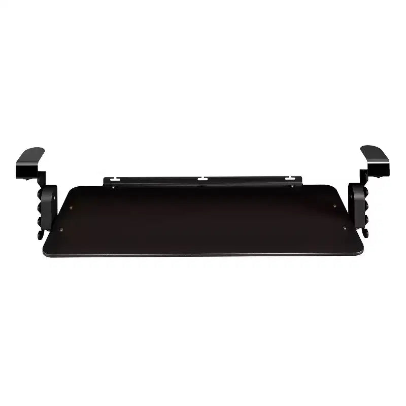 Uncaged Ergonomics KT4 Plateau de clavier ergonomique coulissant sous le bureau, fixation par pince, noir