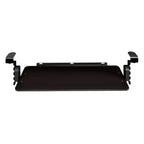 Uncaged Ergonomics KT4 Plateau de clavier ergonomique coulissant sous le bureau, fixation par pince, noir