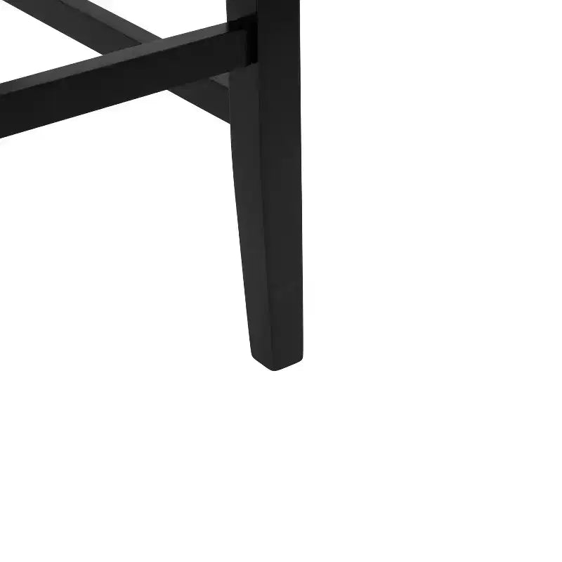 Tabourets de bar rembourrés contemporains en bois d'hévéa Olaf 30 de Christopher Knight Home (lot de 2)