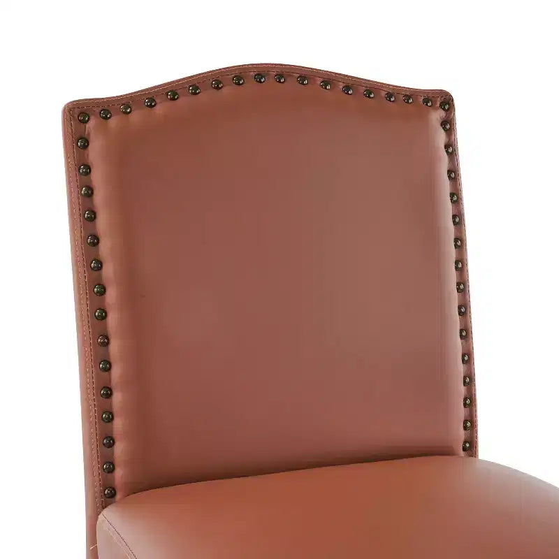 Tabourets de bar rembourrés contemporains en bois d'hévéa Olaf 30 de Christopher Knight Home (lot de 2)
