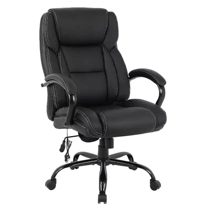BestMassage Big and Tall Office Chair 500lbs Executive Chair Computer Chair with Lumbar Support