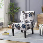 Fauteuil d'appoint contemporain GDFStudio Abner 22 D motif charentaise