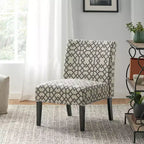 Fauteuil d'appoint contemporain GDFStudio Abner 22 D motif charentaise