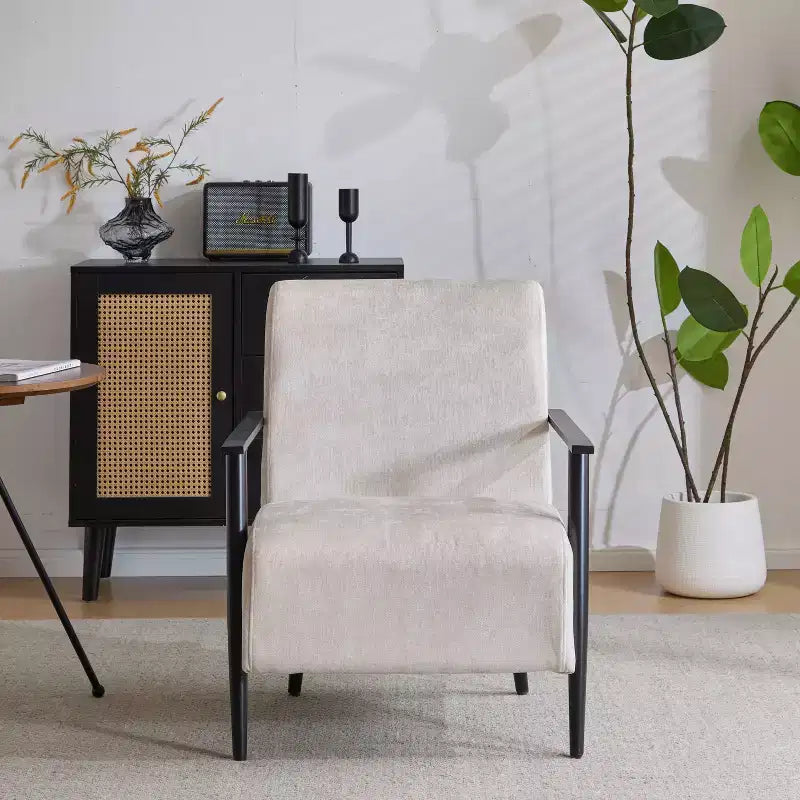 Fauteuil d'appoint moderne, fauteuil de salon rembourré pour le salon, la chambre - ModernLuxe