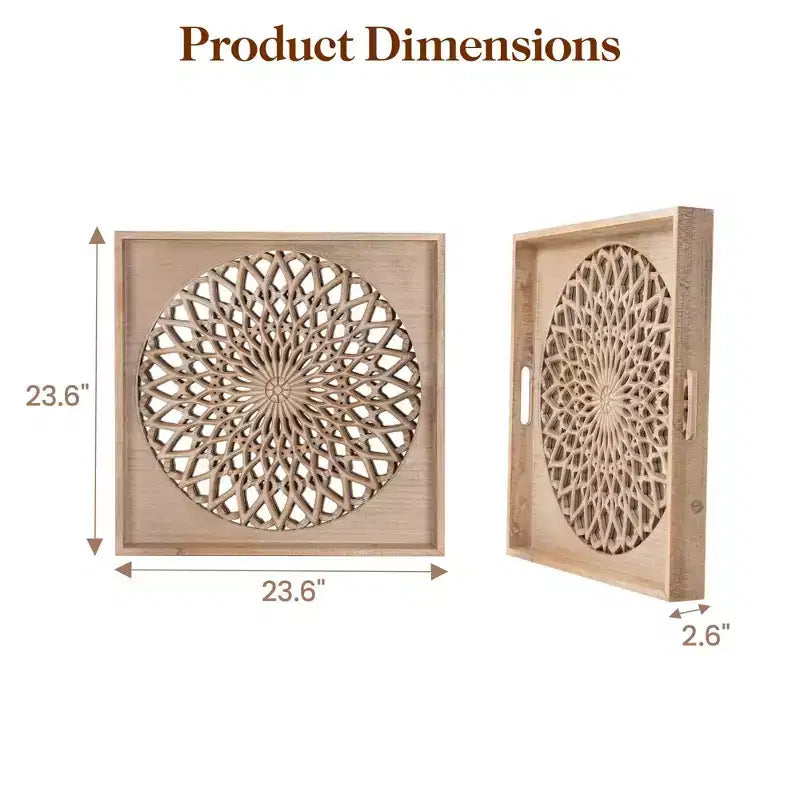 Miroir en bois de ferme Heynemo, miroirs décoratifs carrés muraux, miroirs muraux pour salon, chambre, salle à manger, entrée, couloir