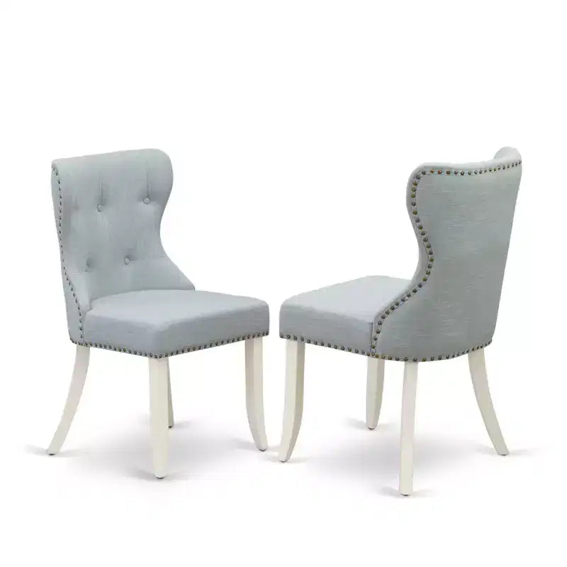 HomeStock Eclectic Elegance 2 Chaises Parson - Chaise de salle à manger