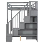 Lit superposé double sur double, lit escamotable avec vérin hydraulique et bureau – ModernLuxe