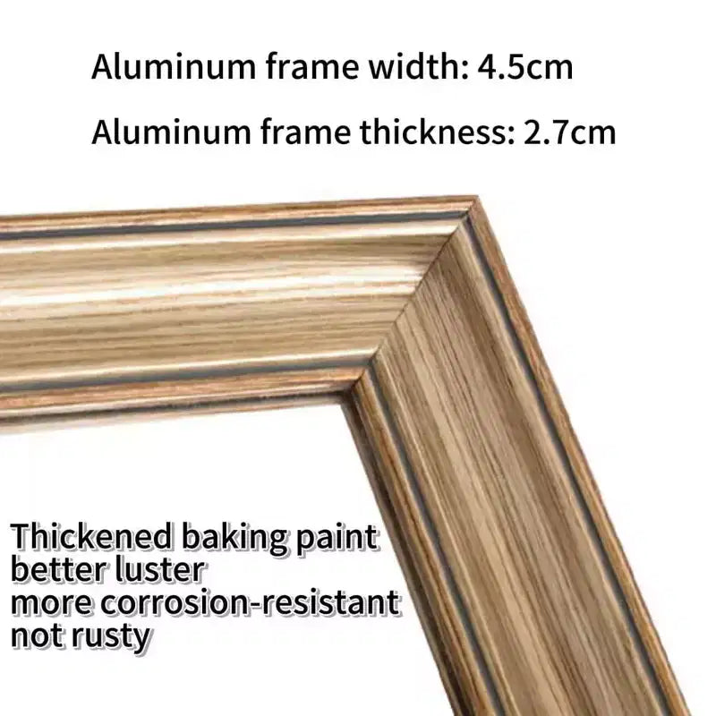 Miroir sur pied 32x70 : Cadre élégant, structure durable - Parfait pour les chambres, magasins, salons